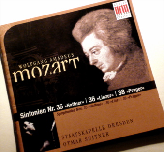 モーツァルト交響曲CDジャケット